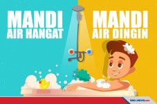 Manfaat Mandi Air Hangat...