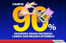 Hampir 90% Password...