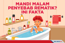 Benarkah Mandi Malam...