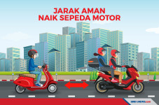 Ini Jarak Aman Naik...