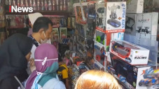 Masih PSBB, Pasar Gembrong...