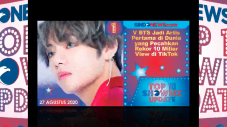 V BTS Artis Pertama...