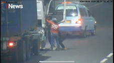 Aksi Pembegalan Truk...