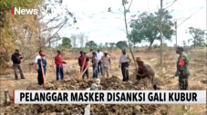 Tidak Pakai Masker Pelanggar...