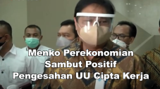 Menko Perekonomian Sambut...