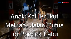 Anak Kali Krukut Meluap,...