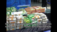 BNN Musnahkan Ratusan...