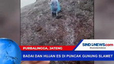 Gunung Slamet Dilanda...