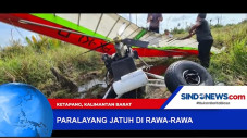 Paralayang Jatuh di...