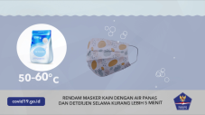 Cara Mencuci Masker...