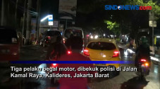 Tiga Pelaku Begal Motor...