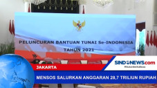 Mensos Salurkan Anggaran...