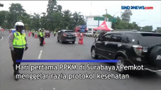 PPKM Hari Pertama, Pemkot...