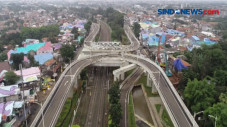 Uji Coba Jalan Layang...