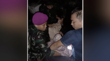 Prajurit Marinir TNI...