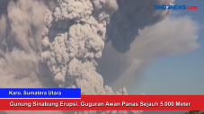Gunung Sinabung Erupsi,...