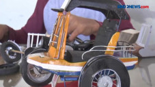 Uniknya Miniatur Becak...