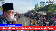 Sidak di Pasar Kaget,...