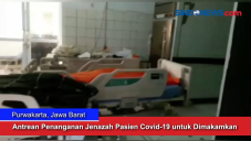 Antrean Penanganan Jenazah...