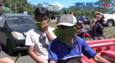 Tak Punya Masker, Dua...