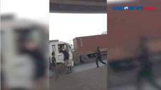 Viral! Aksi Bajing Loncat...