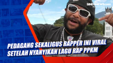 Pedagang Sekaligus Rapper...