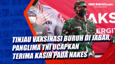 Tinjau Vaksinasi Buruh...