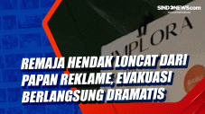 Remaja Hendak Loncat...