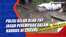 Polisi Gelar Olah TKP...