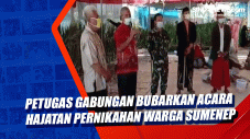 Petugas Gabungan Bubarkan...