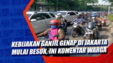 Kebijakan Ganjil Genap...