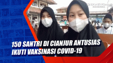 150 Santri di Cianjur...
