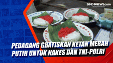 Pedagang Gratiskan Ketan...