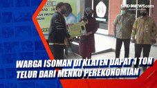 Warga Isoman di Klaten...