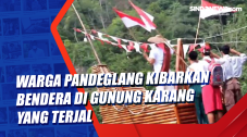 Warga Pandeglang Kibarkan...