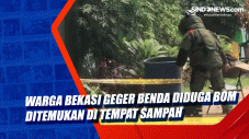 Warga Bekasi Geger Benda...