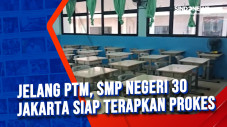 Jelang PTM, SMP Negeri...