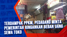 Terdampak PPKM, Pedagang...