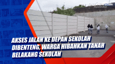 Akses Jalan ke Depan...