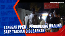 Langgar PPKM , Pengunjung...