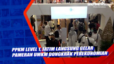 PPKM Level 1, Jatim...