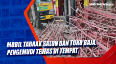 Mobil Tabrak Salon dan...