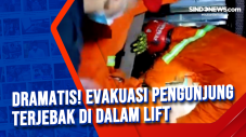Dramatis! Evakuasi Pengunjung...