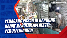 Pedagang Pasar di Bandung...