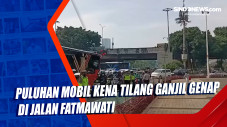 Puluhan Mobil Kena Tilang...