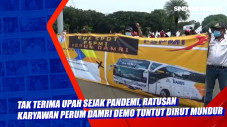 Tak Terima Upah Sejak...