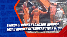 Evakuasi Korban Longsor,...