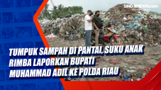 Tumpuk Sampah di Pantai,...