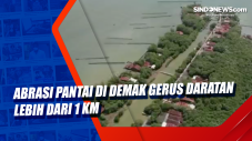 Abrasi Pantai di Demak...