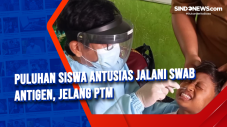 Puluhan Siswa Antusias...
